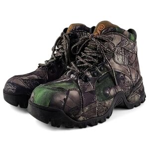 SHE Outdoor Women's 900D Waterproof Hiking Boots True Timber Camo 6.5